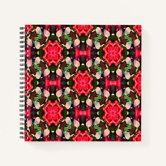 Carnet Roses rouges de l'amour.... (Devant)