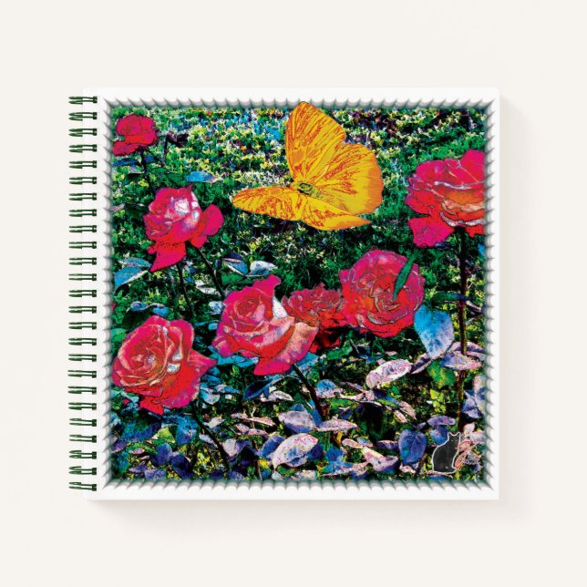 Carnet Roses Rouges Roses Rouges  (Devant)
