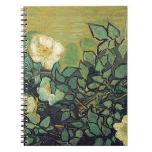 Carnet Roses sauvages, 1890. Vincent van Gogh.