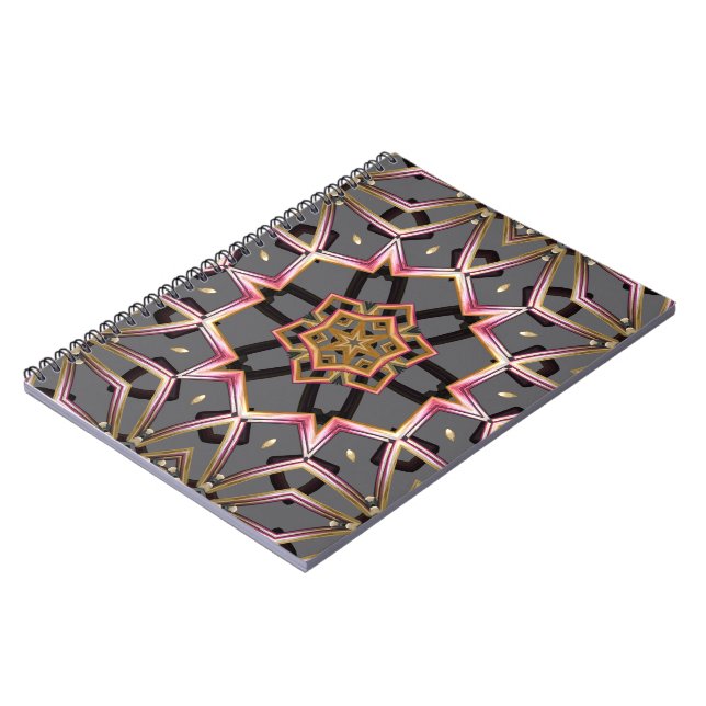 Carnet Rosette Dorée (Côté gauche)