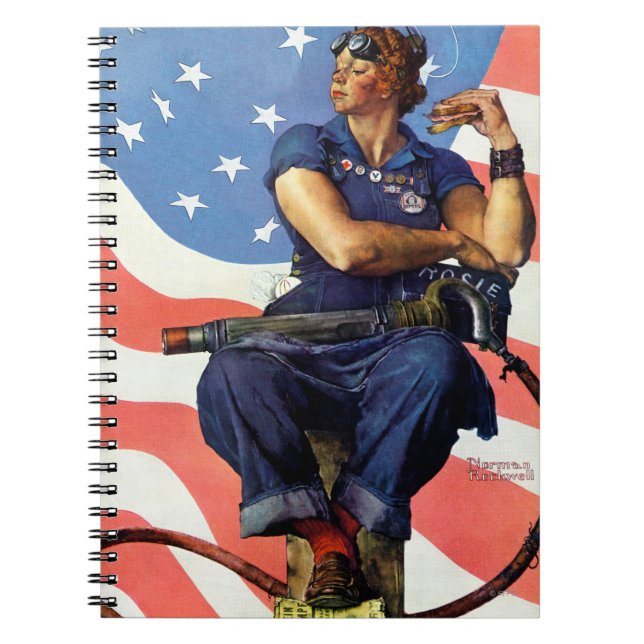 Carnet Rosie la riveteuse (Devant)
