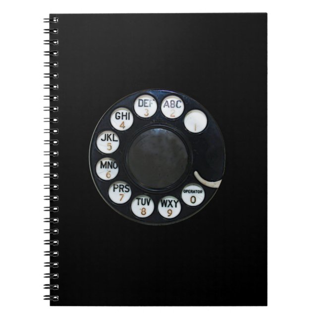 Carnet Rotary Phone Notebook (Devant)