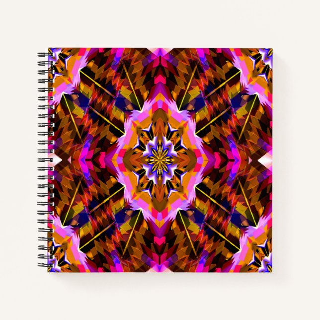 Carnet Roue de fleur.... (Devant)