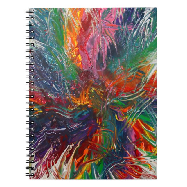 Carnet Roue de spectre de couleurs (Devant)