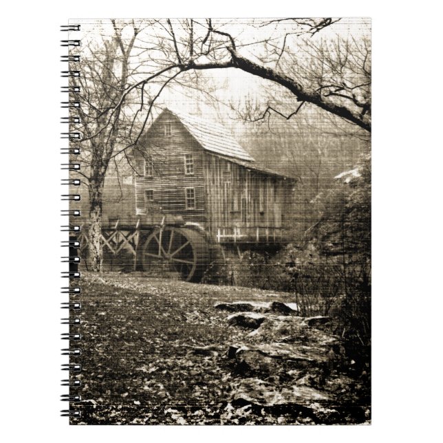 Carnet Roue vintage (Devant)