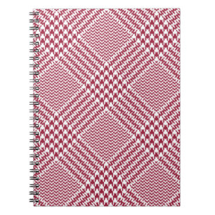 Carnet Rouge blanc cristallin Plaid : Tweeter Tartan