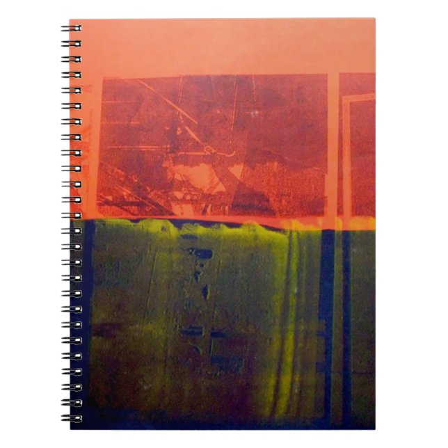 Carnet Rouge et bleu (Devant)