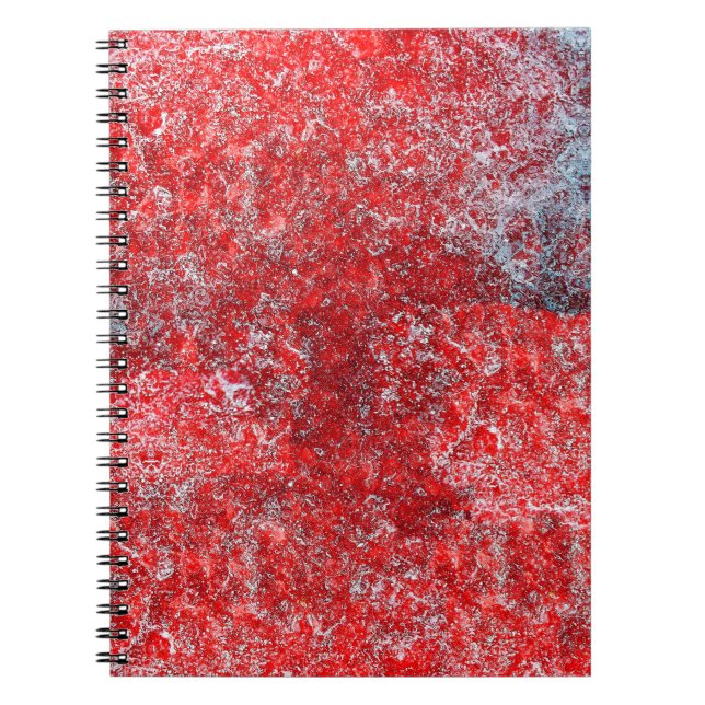 Carnet Rouge grunge textureabstract, antique, art, arrièr (Devant)