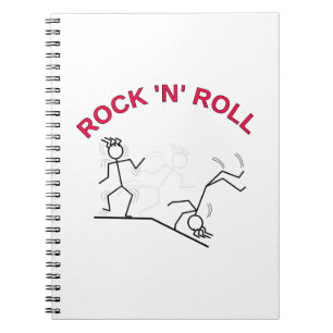 Carnet Rouleau Rock 'N'