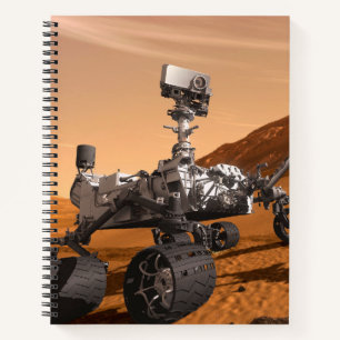 Carnet Rover Curiosity Du Laboratoire Scientifique Mars.
