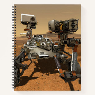 Carnet Rover De La Persévérance Qui Fonctionne Sur La Sur