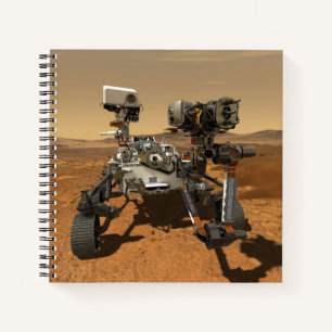 Carnet Rover De La Persévérance Qui Fonctionne Sur La Sur