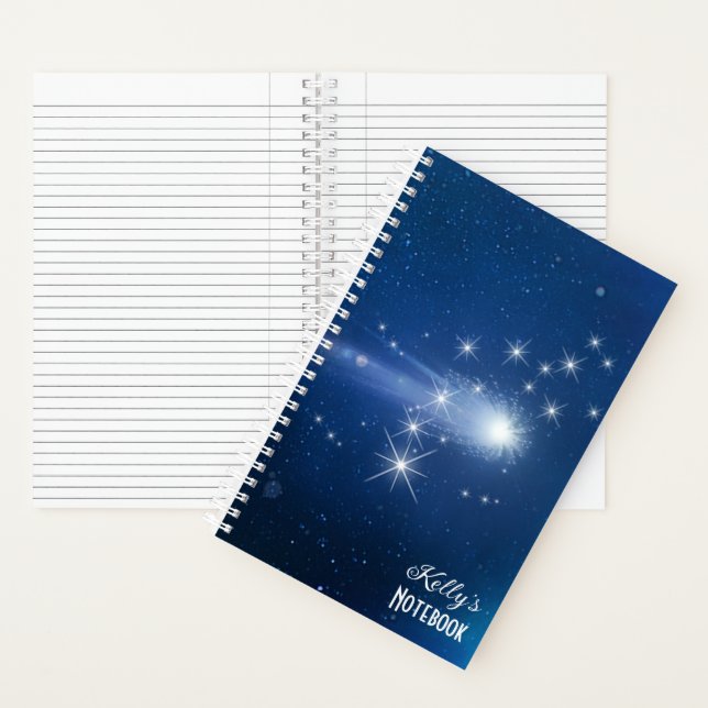 Carnet Royal Blue Star (À l'intérieur)