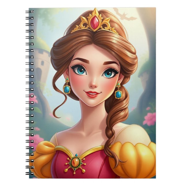 Carnet Royal Notebook - The Magic of Princesses (Devant)