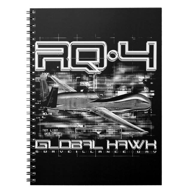 Carnet RQ-4 Global Hawk (Devant)