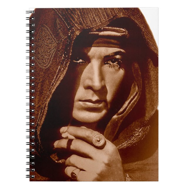 Carnet Rudolph Valentino : Le cheik (Devant)