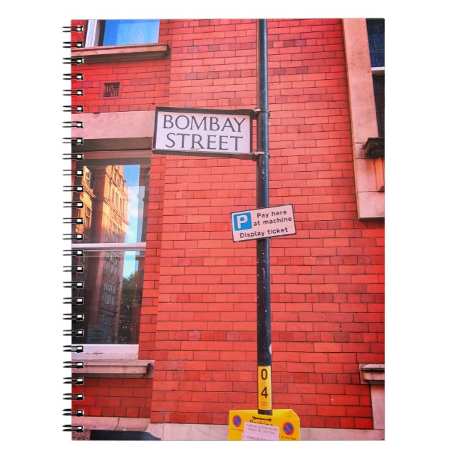 Carnet rue Bombay (Devant)