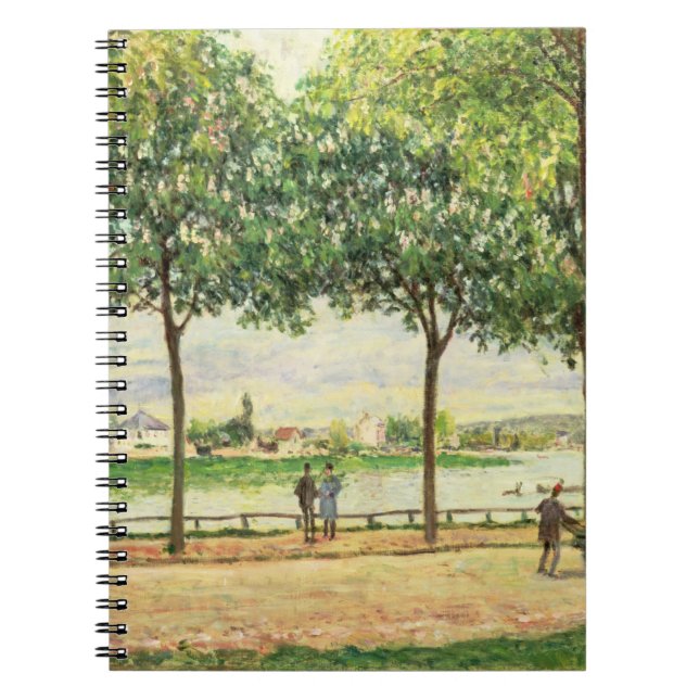 Carnet Rue d'Alfred Sisley | des chataîgners (Devant)