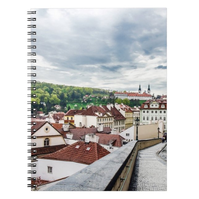 Carnet Rue du centre de Prague (Devant)