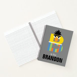 Carnet Rue Sésame   B est pour Bert