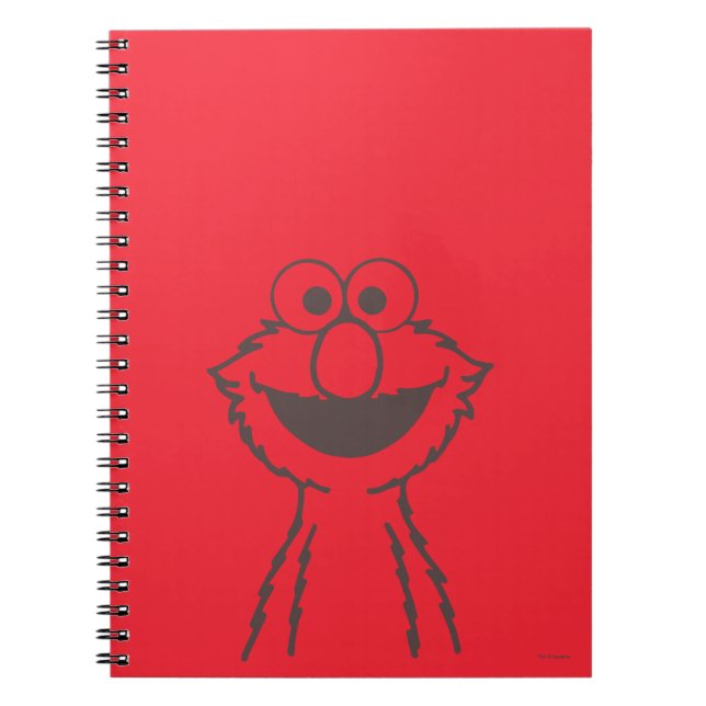 Carnet Rue Sésame | Elmo (Devant)