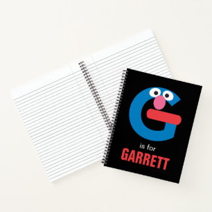 Carnet Rue Sésame   G est pour Grover