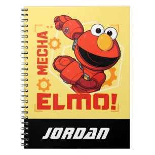 Carnet Rue Sésame Mécaniciens Elmo Ajouter un nom