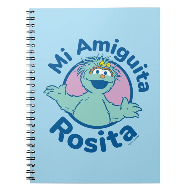 Carnet Rue Sésame | Mi Amiguita Rosita (Devant)