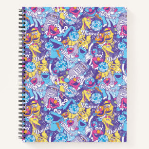 Carnet Rue Sésame   Motif de danse Super