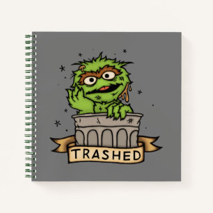 Carnet Rue Sésame   Oscar the Grouch Trashed