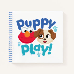 Carnet Rue Sésame   Puppy Play Elmo & Tango