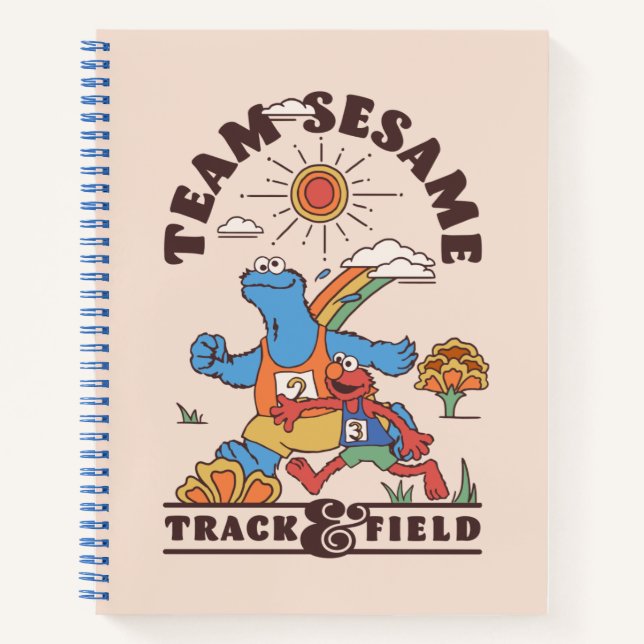 Carnet Rue Sésame | Team Sesame Track & Field (Devant)