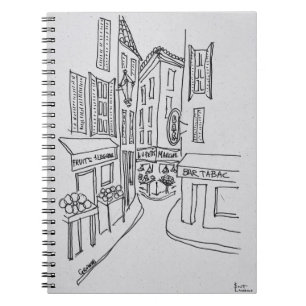 Carnet Rues étroites du Vieux Nice Nice, France