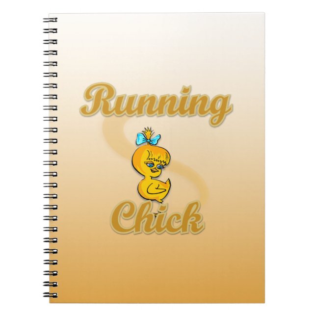 Carnet Running Chick (Devant)