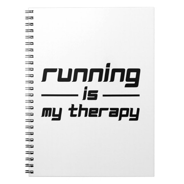 Carnet Running Est Ma Thérapie (Devant)