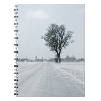 Carnet Rural winter road