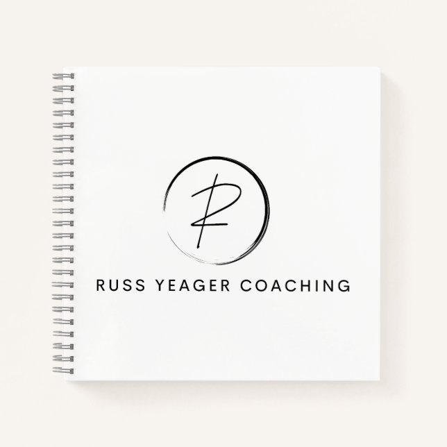 Carnet Russ Yeager Coaching Signature Logo (Devant)