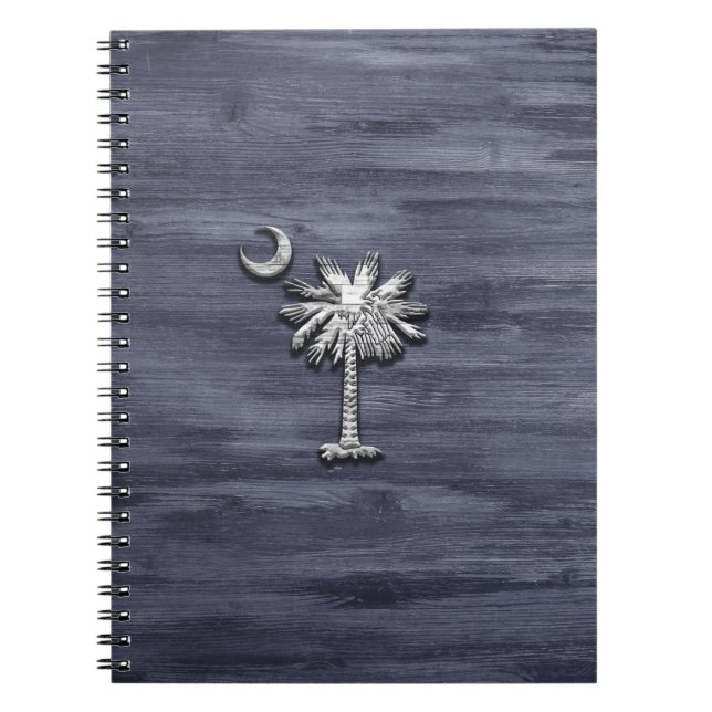 Carnet Russe Caroline du Sud Palmetto et Lune (Devant)