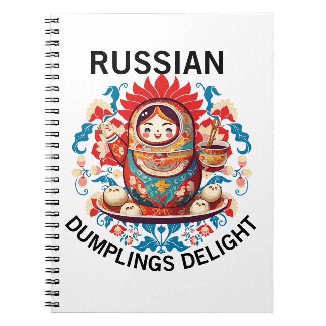 Carnet Russe Doublures enchantées (Devant)