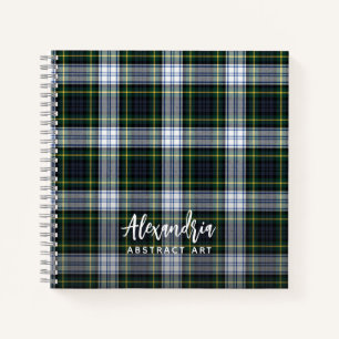 Carnet Russe Plaid Clan Gordon Tartan personnalisé