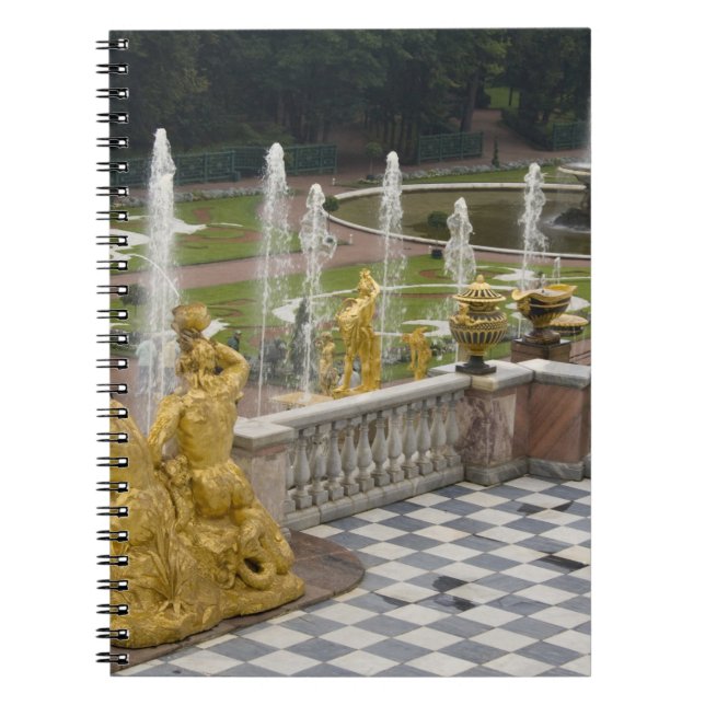 Carnet Russie, Saint-Pétersbourg, Peterhoff (alias (Devant)