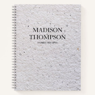 Carnet Rustique Antique papier Vintage Texture famille Re