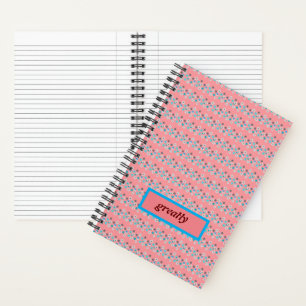 Carnet Rustique Floral Moderne