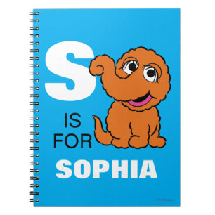 Carnet S pour Snuffleupagus Ajoutez votre nom