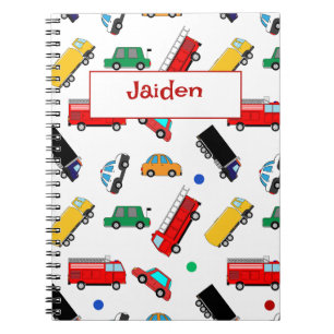 Carnet Sac à dos pour enfants Course de voitures Retour à