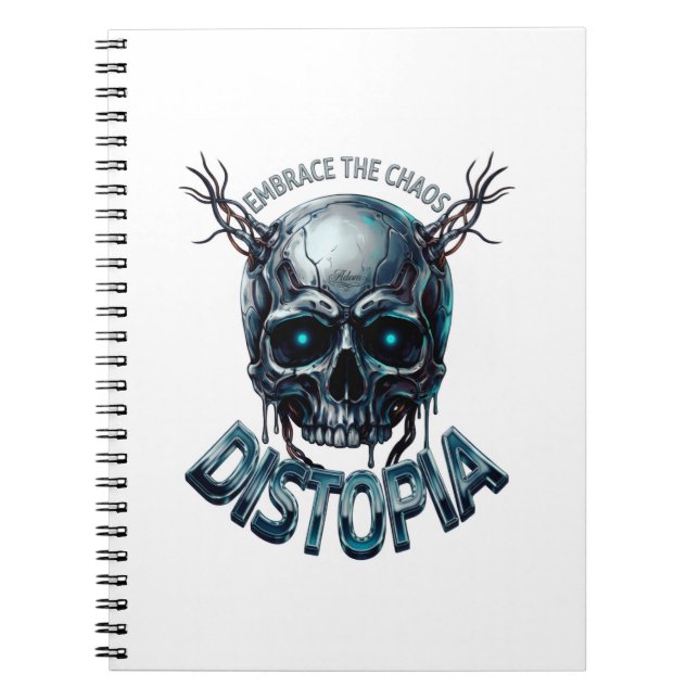 Carnet Sac à main ADOM "Embrace the Chaos" (Devant)