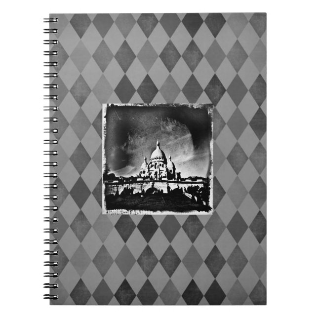 Carnet Sacré Coeur BW (Devant)