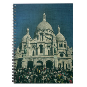 Carnet Sacré-Coeur Montmartre Paris France Architecture