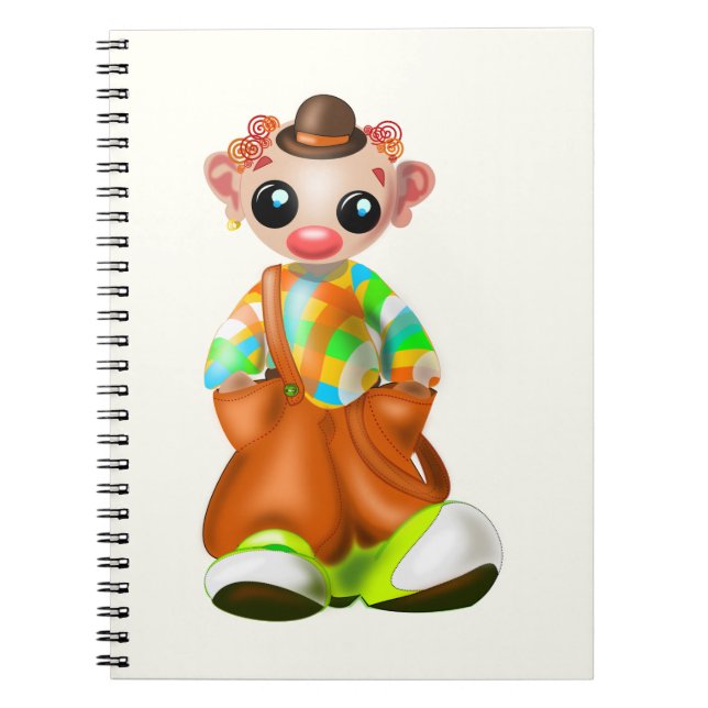 Carnet Sad Little Clown (Devant)