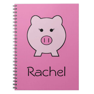 Carnet Sadie le cochon rose ~ mignonne fille Kawaii